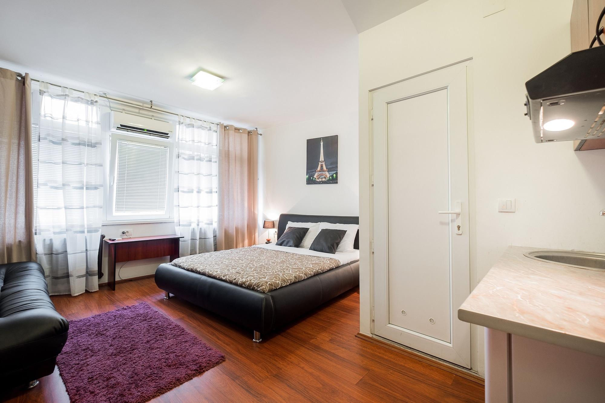 Downtown Apart Hotel Bane Belgrado Buitenkant foto