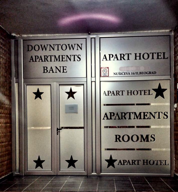 Downtown Apart Hotel Bane Belgrado Buitenkant foto